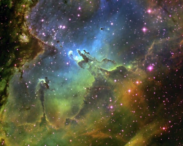 Живопись космос планеты