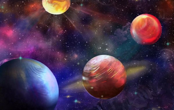 Галактический пейзаж