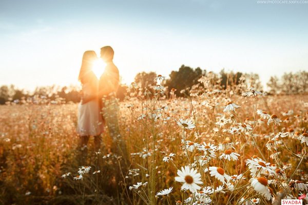 Романтическая фотосессия на природе