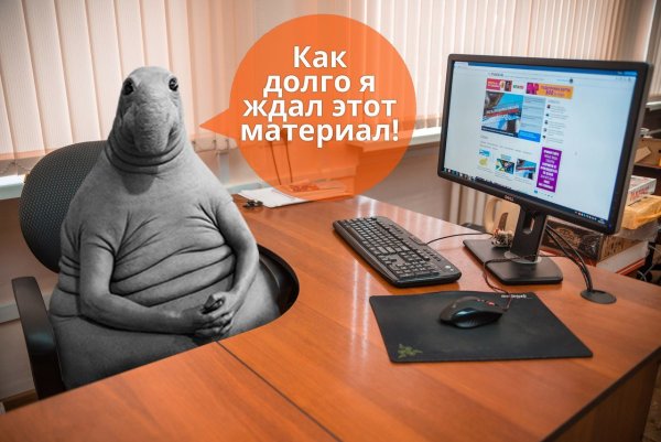 Ждун в офисе