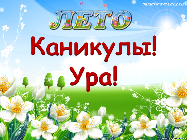 Летние каникулы