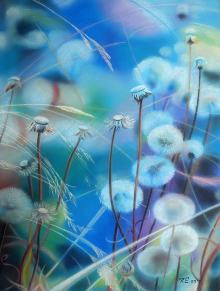 Картины пастелью