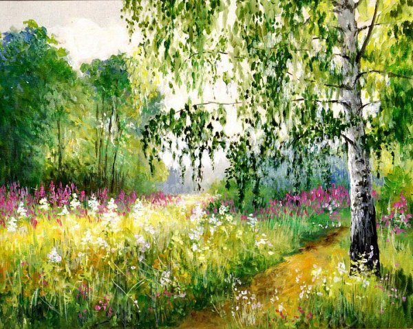 Художник Костромин Андрей Михайлович лето