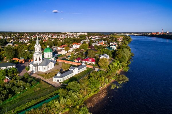 Тверь с высоты птичьего полета