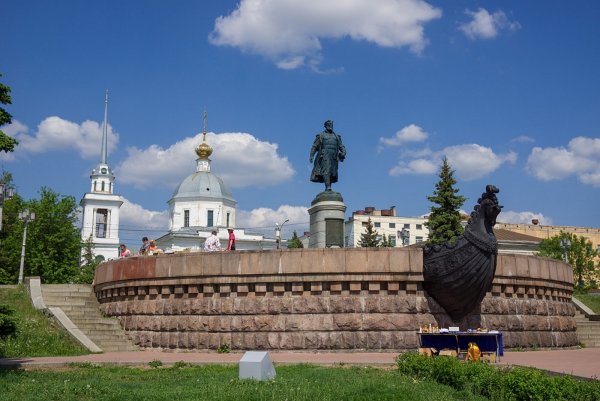 Тверь центр города Волга