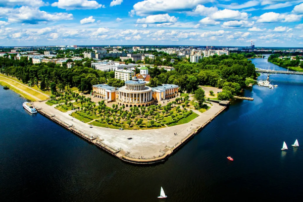 Тверь с высоты птичьего полета