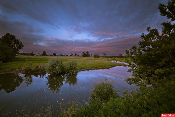 Летние Сумерки пейзаж