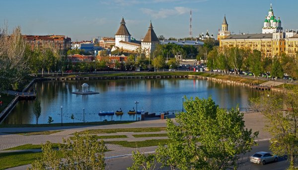 Астрахань лето