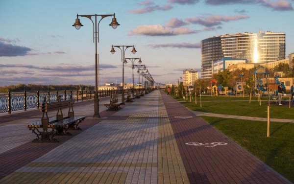 Долина лотосов в дельте Волги