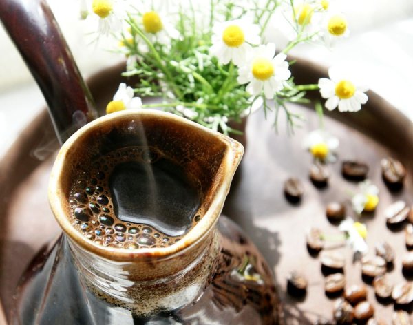 Утро кофе лето