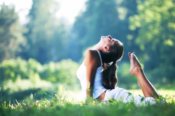 Йога на природе