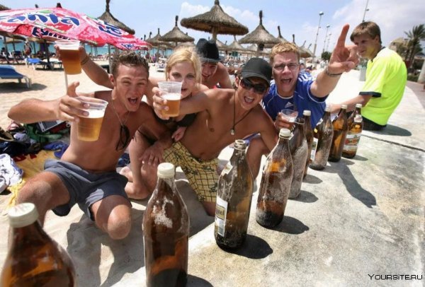 Пьянка в Турции