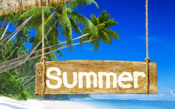 Табличка лето