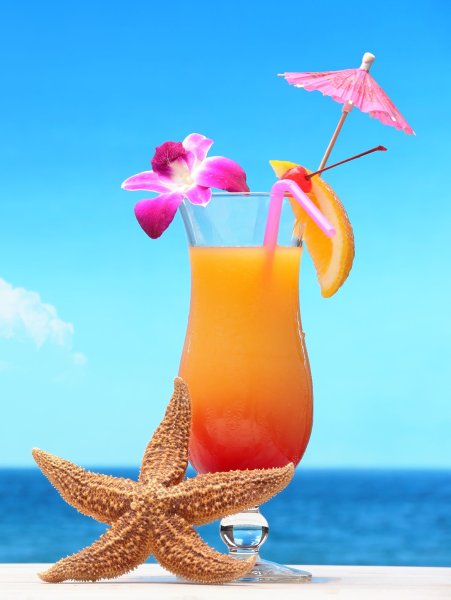 Коктейль на пляже