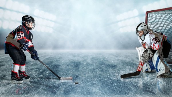 Фотообои спорт хоккей