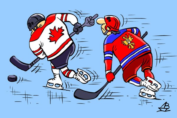 Дети хоккеисты