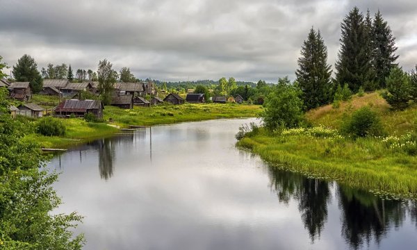 Природа лето деревня