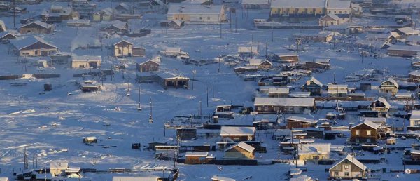 Оймякон поселок лето