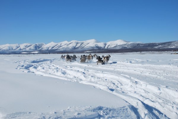 Якутский поселок Оймякон