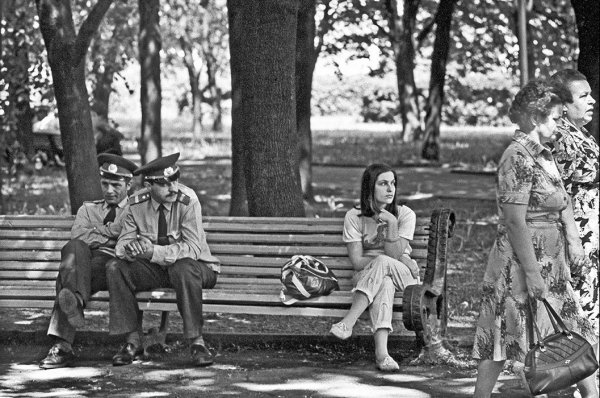 СССР лавочка Советская парк