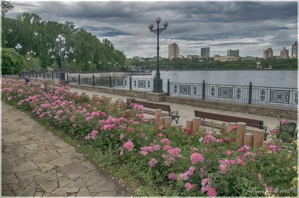 Лето в Донецке