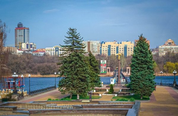 Парк Щербакова Донецк 2000