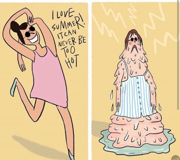 Мемы про жару