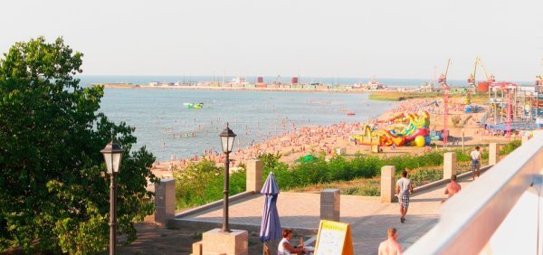 Азовское море Таганрог набережная