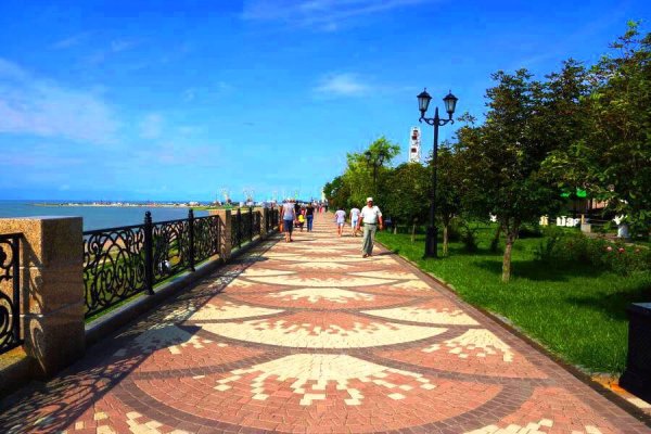 Приморская набережная Ейск