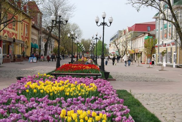 Ейск Центральная улица города