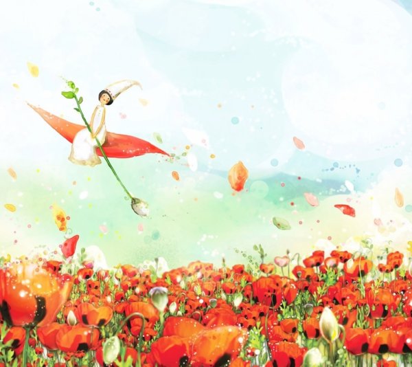 Лето абстракция