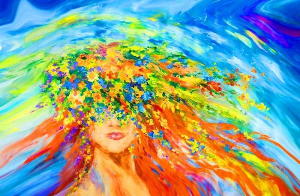 Правополушарное рисование лето