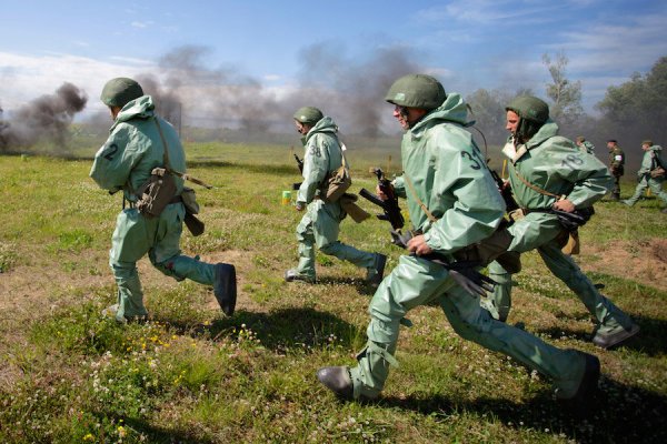 Занятия по боевой подготовке