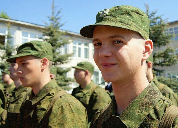 Солдаты срочники