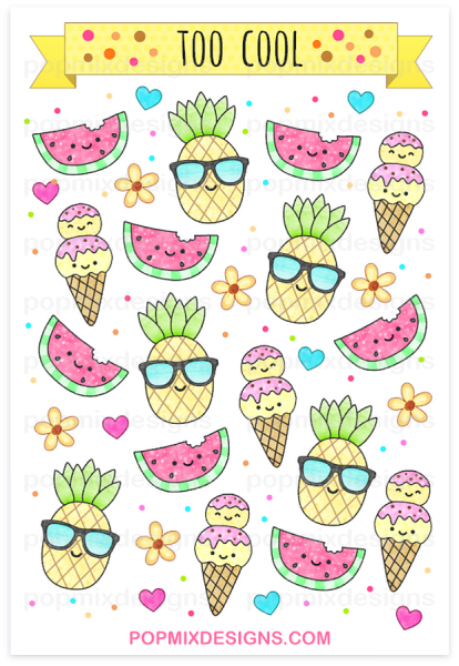 Наклейки для срисовки