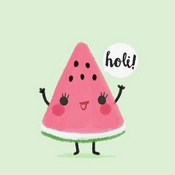 Милый кавайный Арбуз