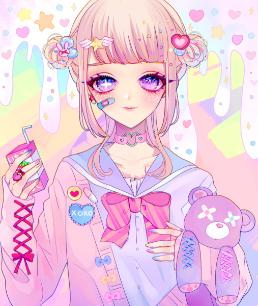 Yami kawaii Art аниме