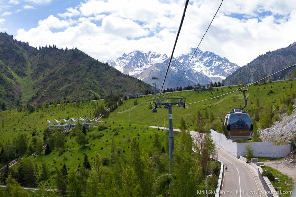 Гора Чимбулак в Алматы