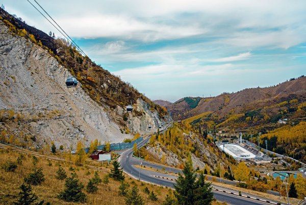 Горы Медео в Алматы