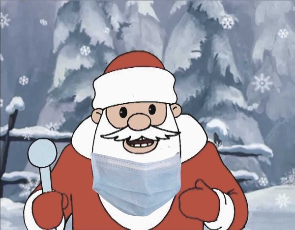 Санта Клаус отдыхает