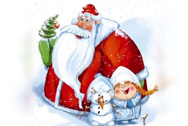 Снеговик почтовик дед Мороз