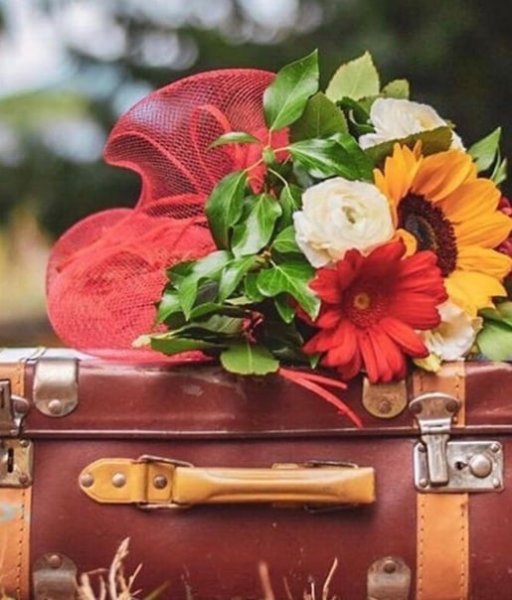 Пакует чемоданы лето жару цветы