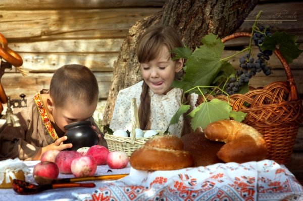 Лето у бабушки в деревне