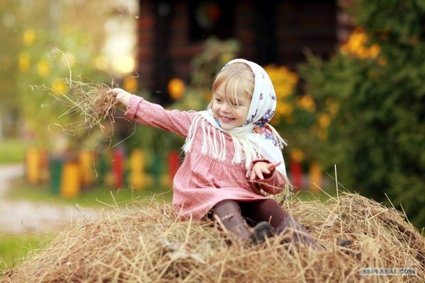 Летом в деревне у бабушки