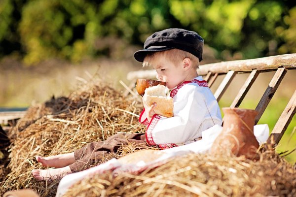 Лето у бабушки дети