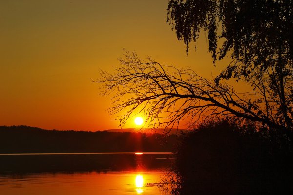 Красивый закат