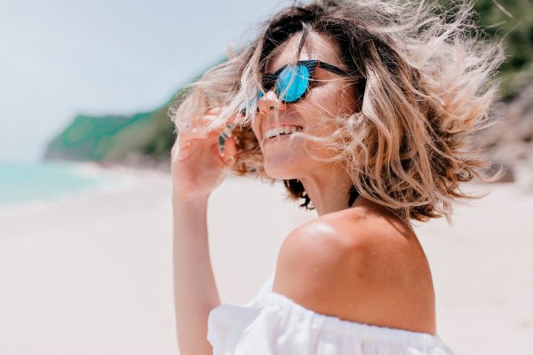 Волосы летом в жару