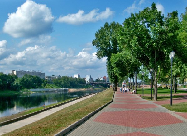 Набережная реки Двины Витебск