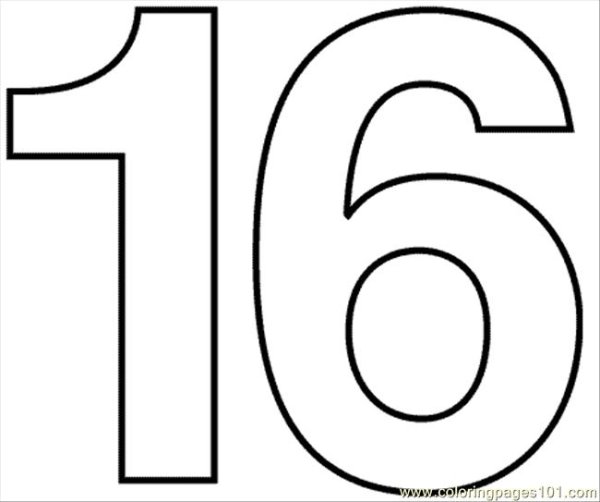Цифра 16