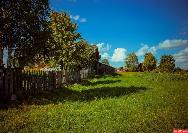 Деревня русский Лем Пермский край